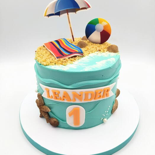 Tarta Playa 10 raciones