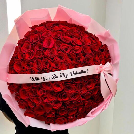 200 rosas Cinta personalizada