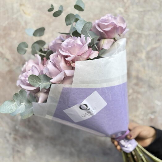 Rosas Lavanda, 12  tallos