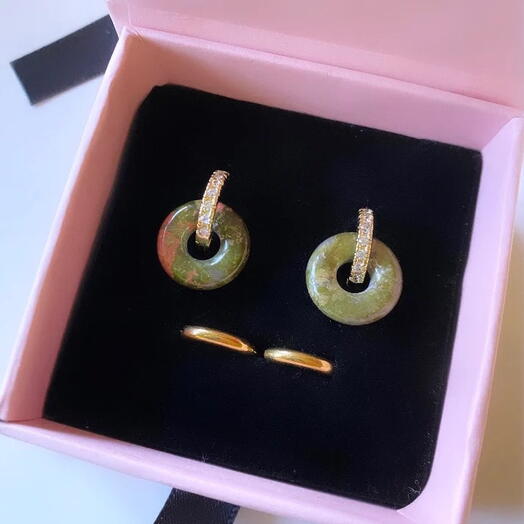 Pack de pendientes UNAKITA (aros intercambiables)