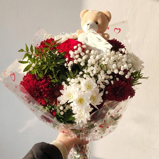 Passion en blanc et rouge