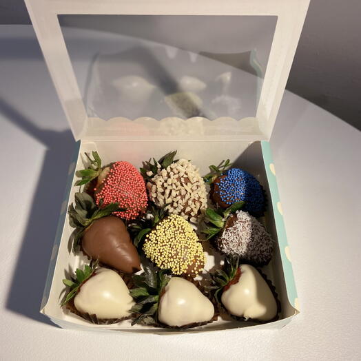 Fresas con chocolate