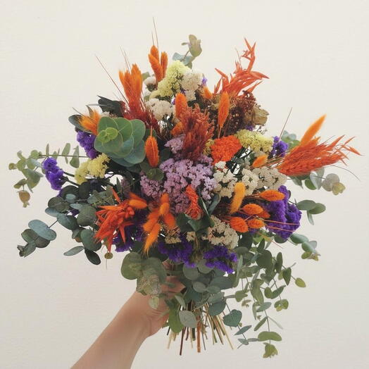 Otono Mediterraneo Flores Secas