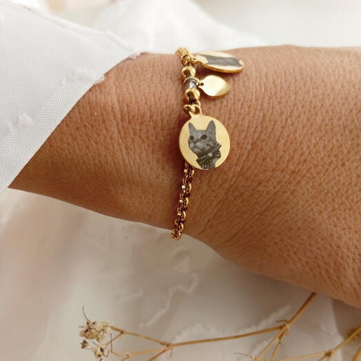 Pulsera Multi CHARMs Photo y Names