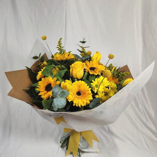 Bouquet amarillo