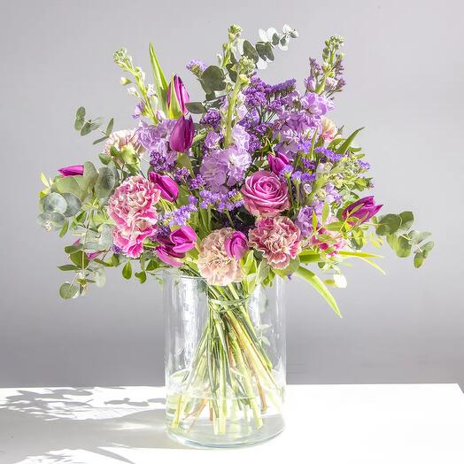 Ramo de Flores Moradas