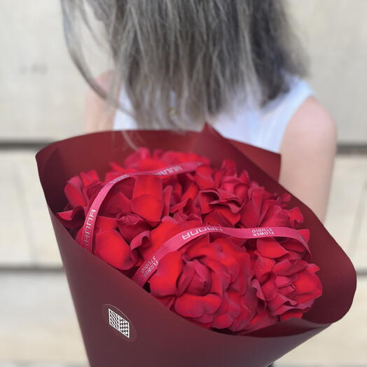 Bouquet-rosa abierta