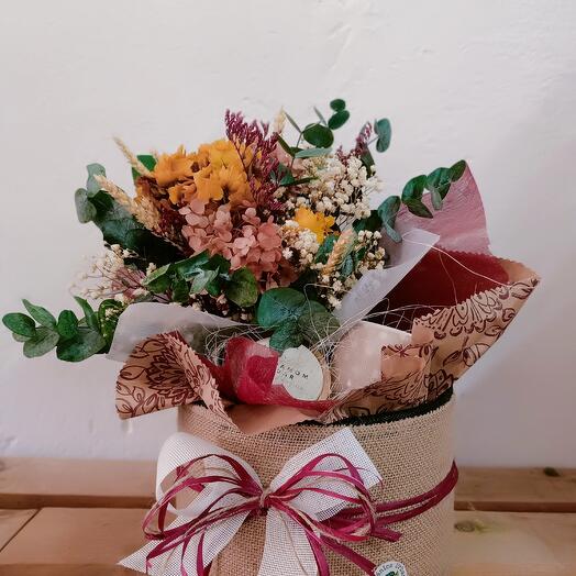 Autumn Preserved Flower Gift Box