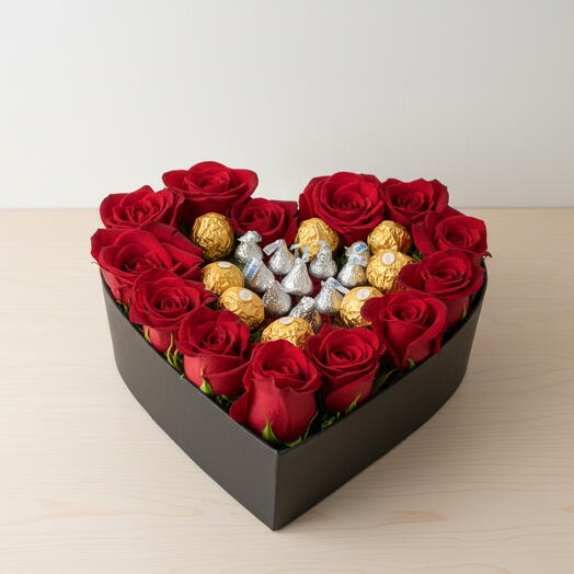 Corazon y Doble Chocolates