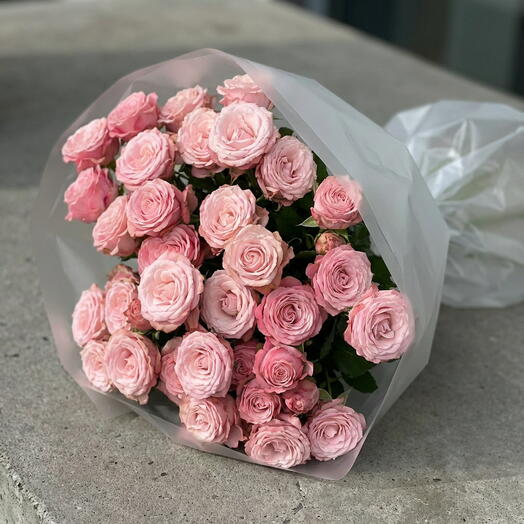 Ramos de 15 Rosas Ramificado Rosado ARAIK GALSTYAN