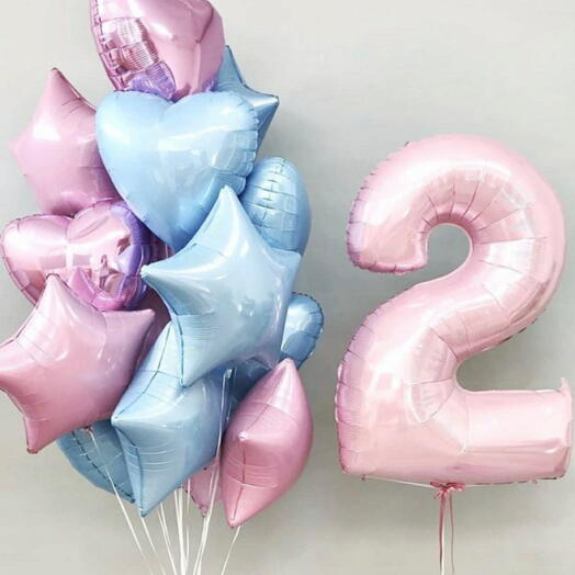 Ramo de globos Cumpleanos