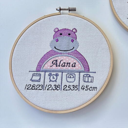 Bastidor nacimiento Hipo diam. 20 personalizable