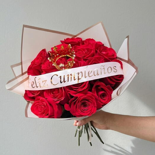 Deluxe rosas rojas