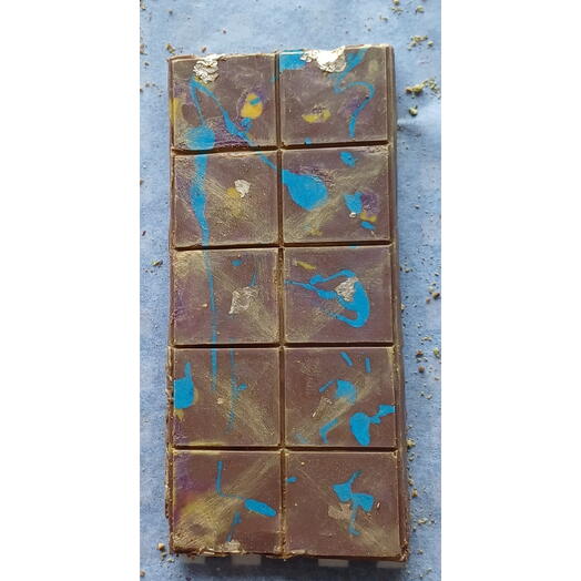 Chocolate artesanal estilo Dubai-tableta premium