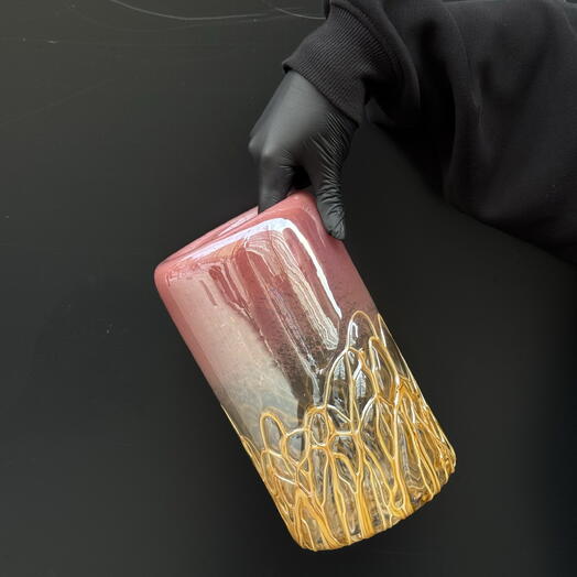 Vase Ambre Rosé (petit)