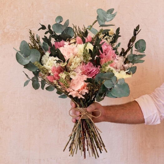 Bouquet Vega light pink