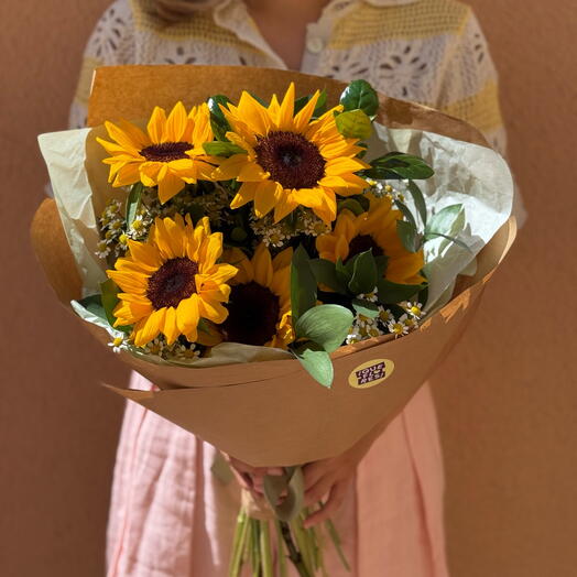Ramo de girasoles