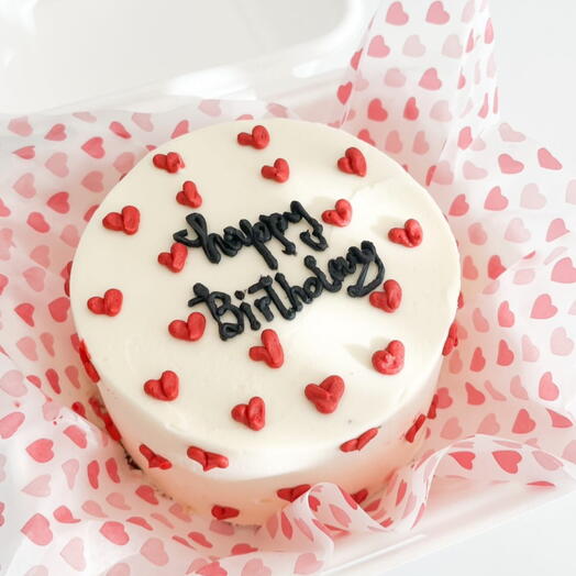 Tarta Bento Happy Birthday Hearts