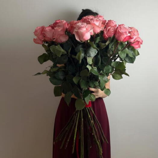 Rosas rosadas