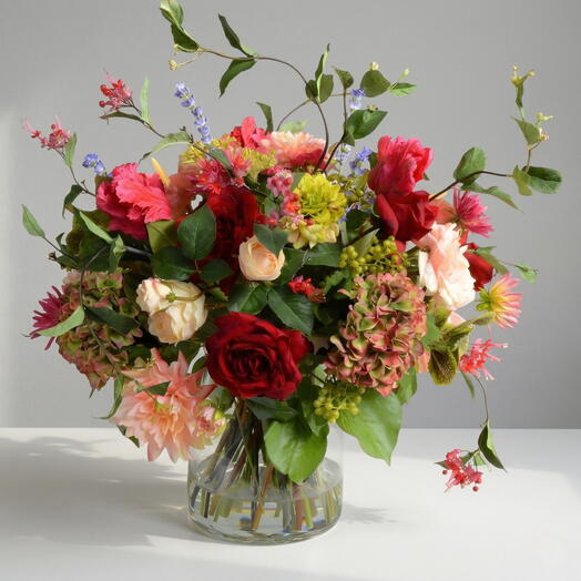 Ramo de flores calcedonia