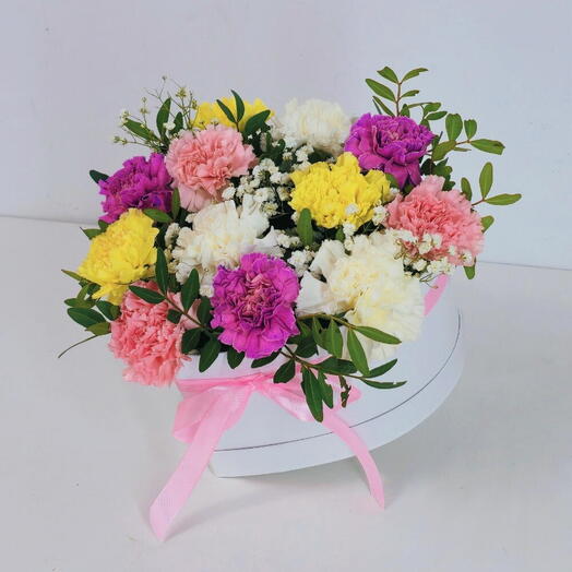 Heart of carnations