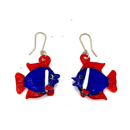 Peces in blue