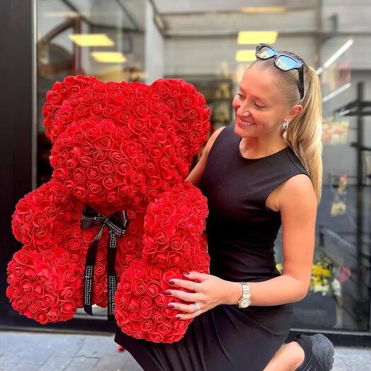 Flower Teddy Gigante