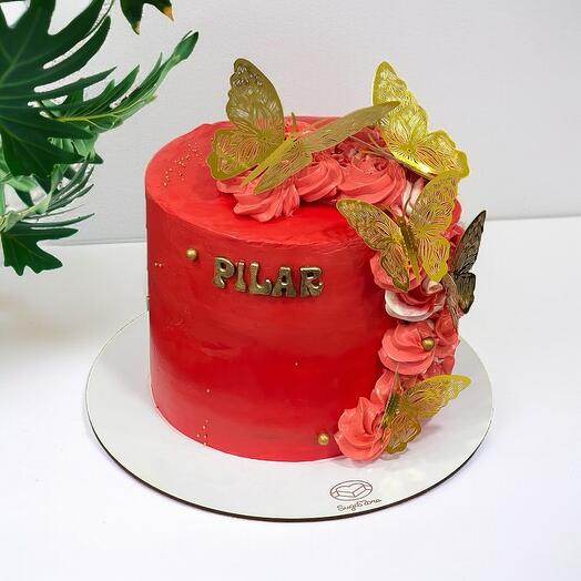 Tarta Mariposas Doradas (10/12 raciones)