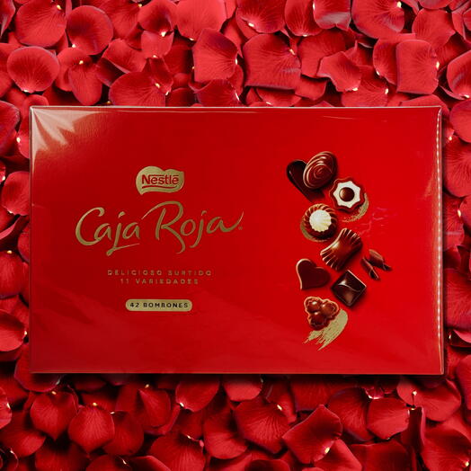 Nestle Caja Roja 42 Bombones – El sabor de los detalles