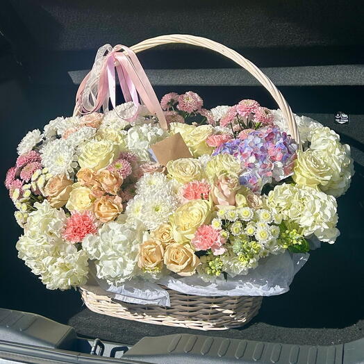 Cesta Nube de Flores