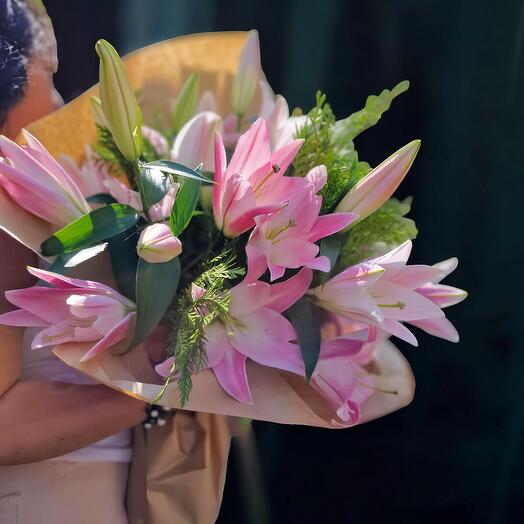 Lilium Oriental rosa