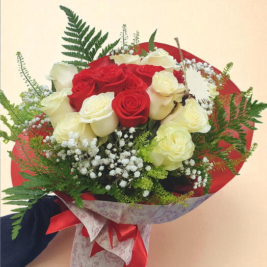 Букет Страсть и Нежность