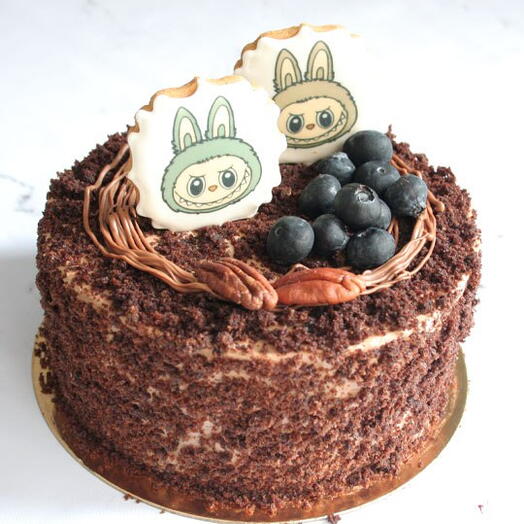 Tarta de cumpleanos para un nino de 2, 3, 4 o 5 anos