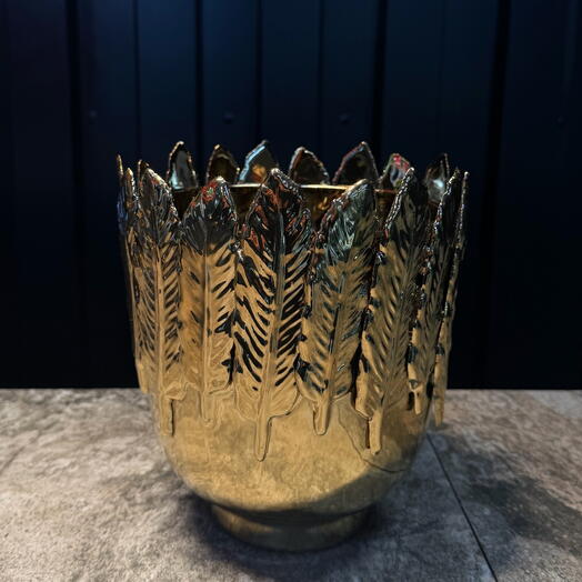 Jarrón dorado de ARAIK GALSTYAN