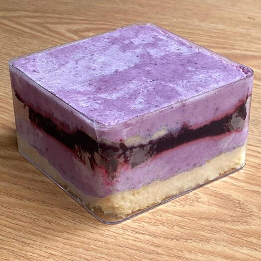 Caja de pastel de arandanos