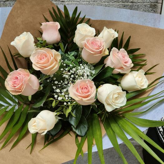 Bouquet rosas Ainara Madrid