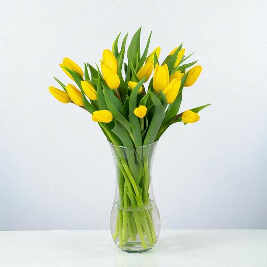 Ramo de Tulipanes Amarillos