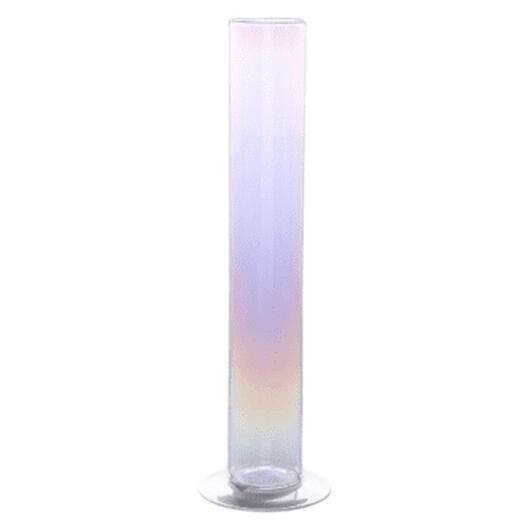 Iridescent violet holder