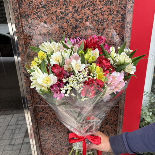 Rainbow Alstroemeria Bouquet