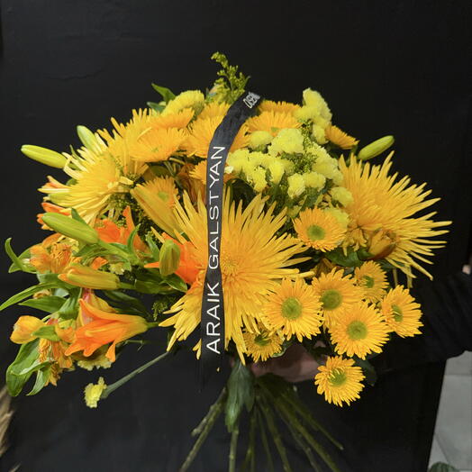 ramo de crisantemo