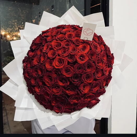 Ramo de 175 rosas rojas