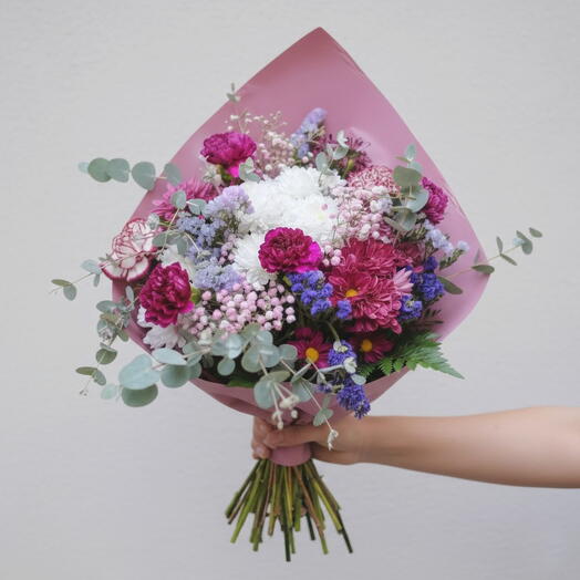 Bouquet Soupir Violet