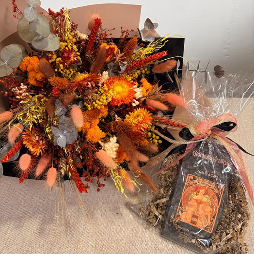 Golden Hour Bloom Amatller 70% cacao set artesanal- San Valentín €85+ mínimo para entrega gracias, que te mejores, pensando en ti, nuevo hogar