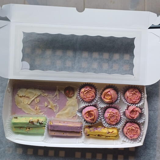 🌸 Caja Artesanal de Chocolate Floral – Edicion Especial" Dia de la Madre "🌸