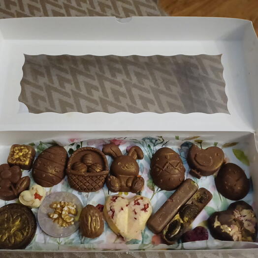 Caja Gurmet de chocolates artesanales de Pascua – 350g