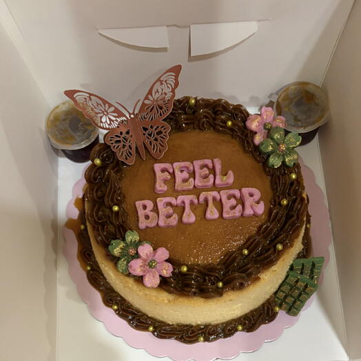 Flan Premium Feel Better   Butterfly