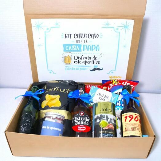 Kit Cervecero Papa eres la Cana – Regalo Original Dia del Padre