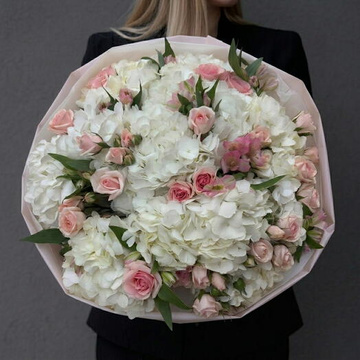 Букет рожевих відтінків