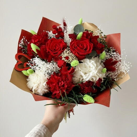 Bouquet préservé amour