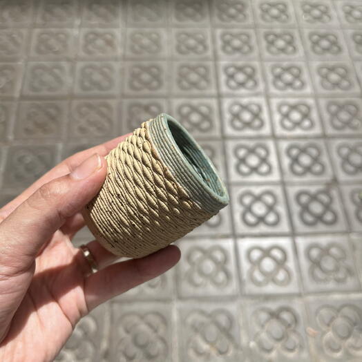 Taza cerámica impresa en 3D-3